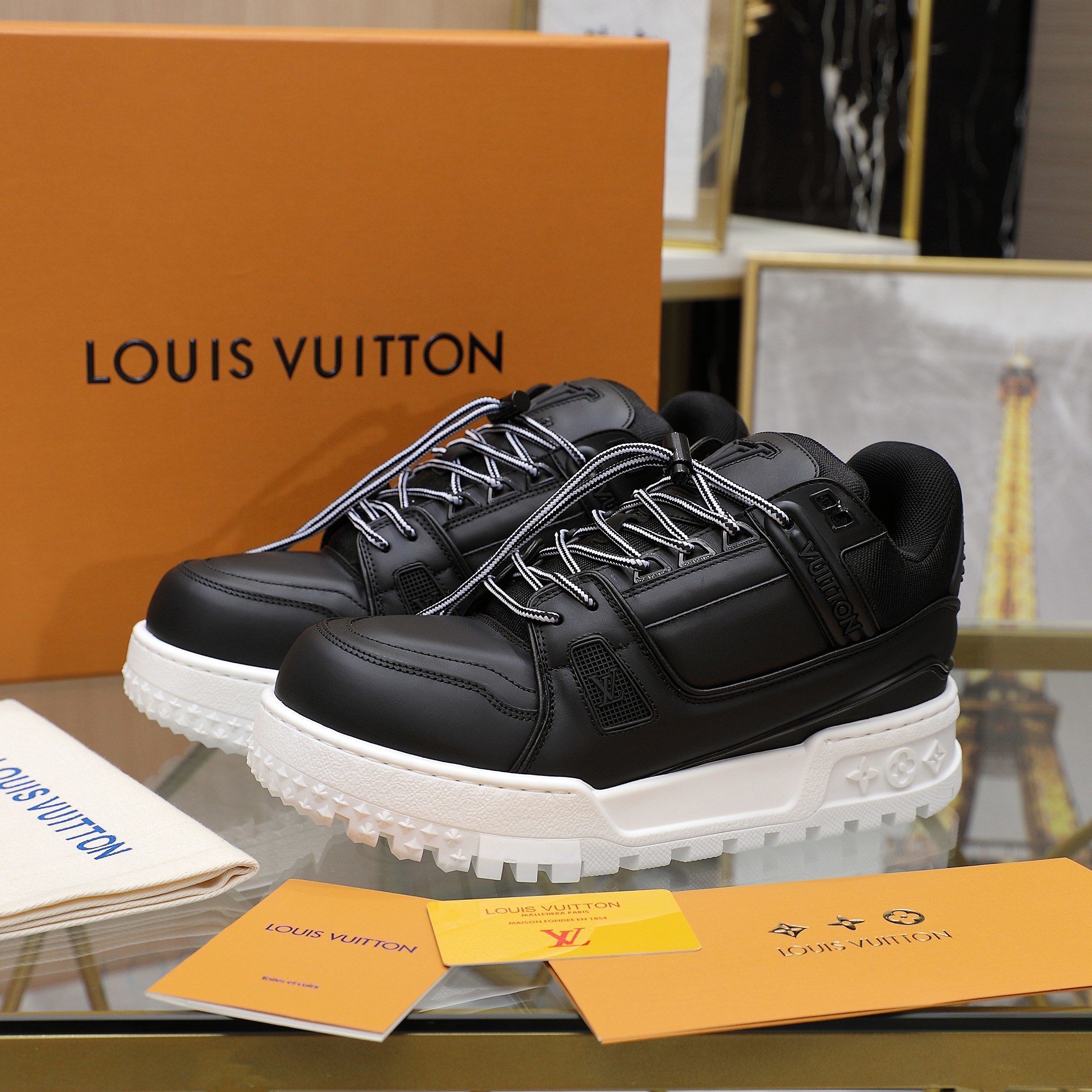 1A8WB5 LV Trainer Sneaker louis vuitton shoes duplicate