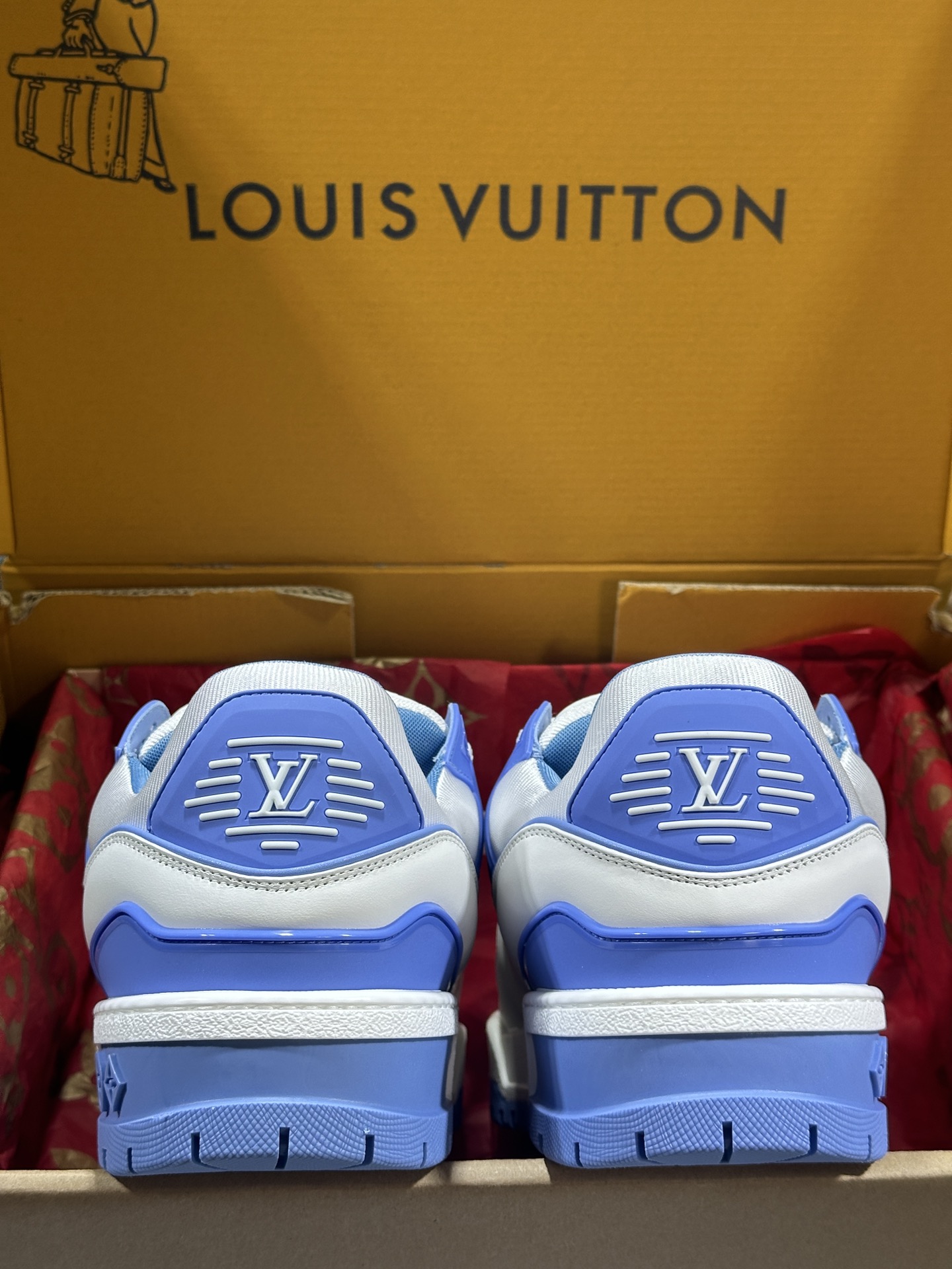 1ACPQU Sneaker LV Trainer Maxi Louis Vuitton Trainer Sneakers