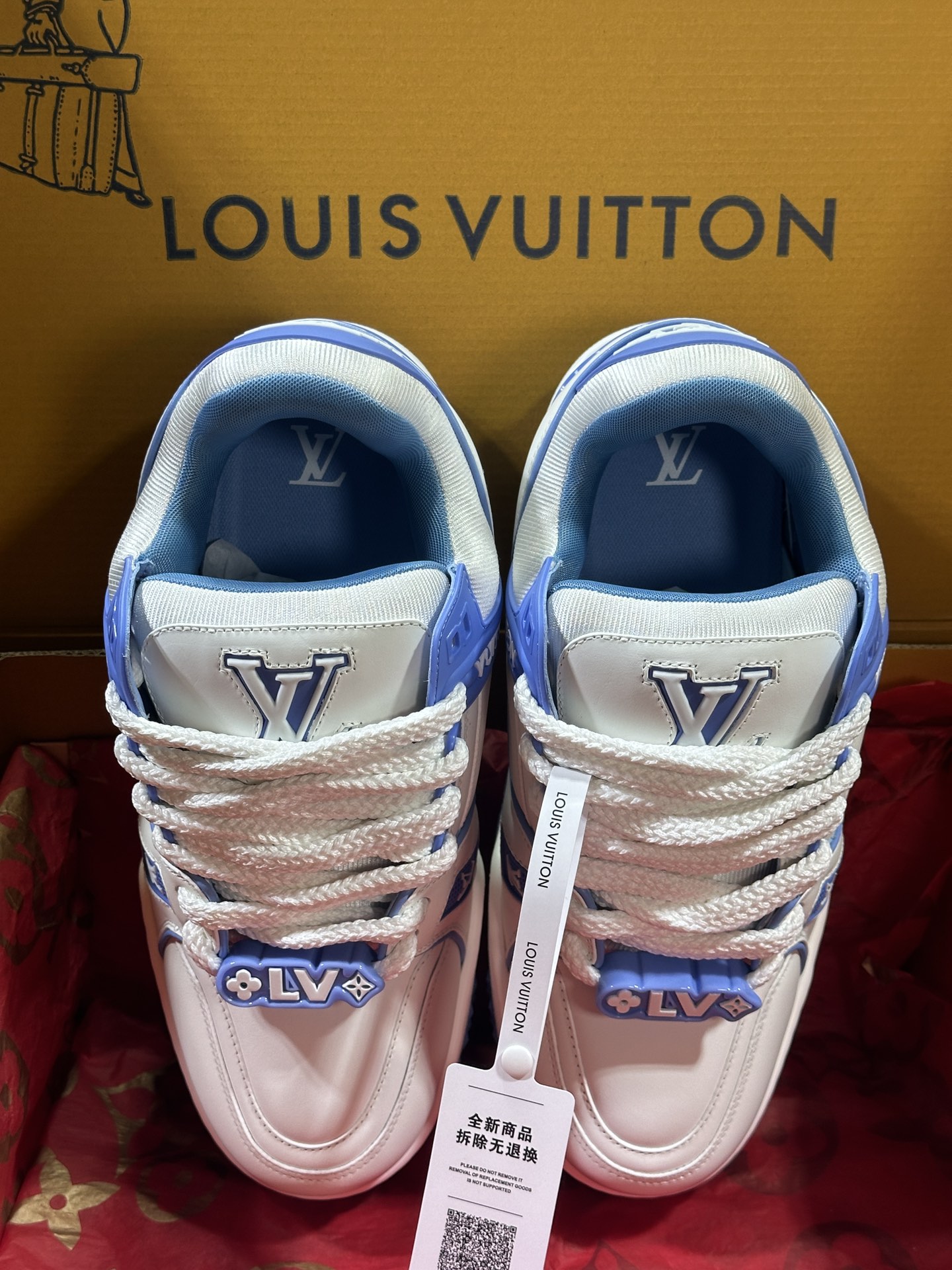 1ACPQU Sneaker LV Trainer Maxi Louis Vuitton Trainer Sneakers