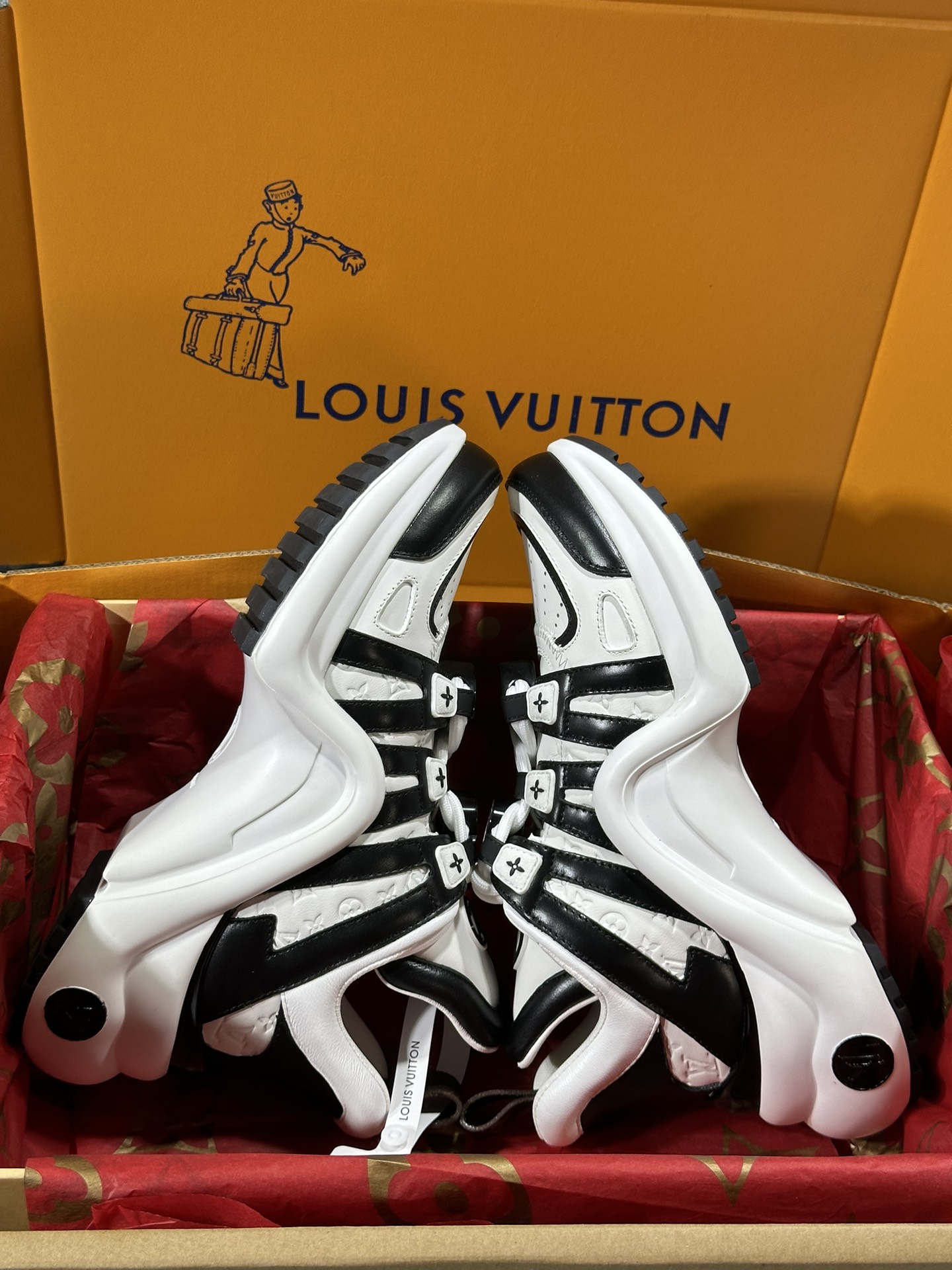 1AD2GF LV ARCHLIGHT  louis vuitton shoes duplicate