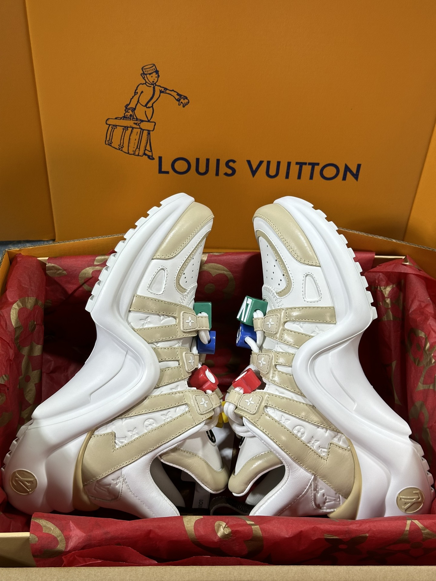 1AD27J LV ARCHLIGHT louis vuitton shoes duplicate