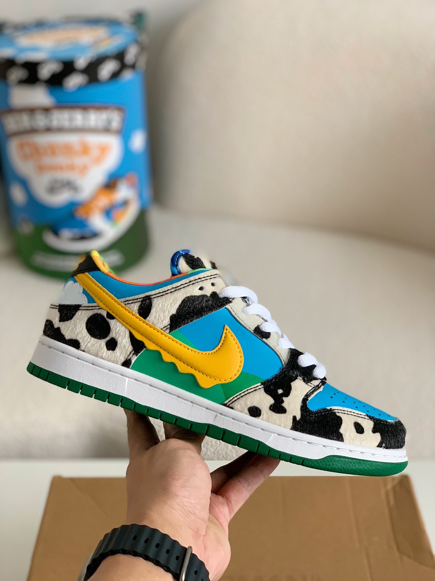 Nike SB Dunk Low Ben&Jerry's Chunky S neakers