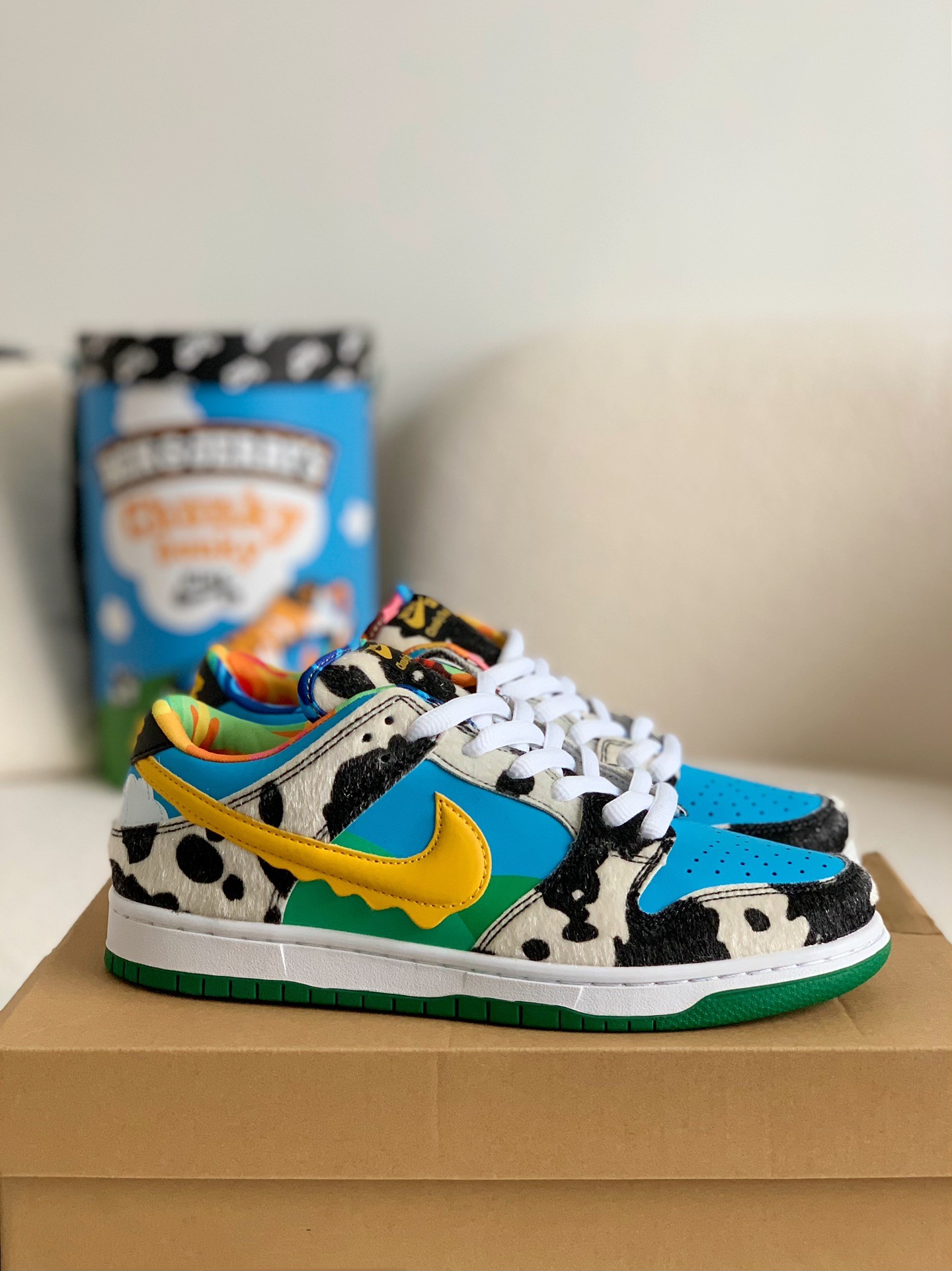 Nike SB Dunk Low Ben&Jerry's Chunky S neakers