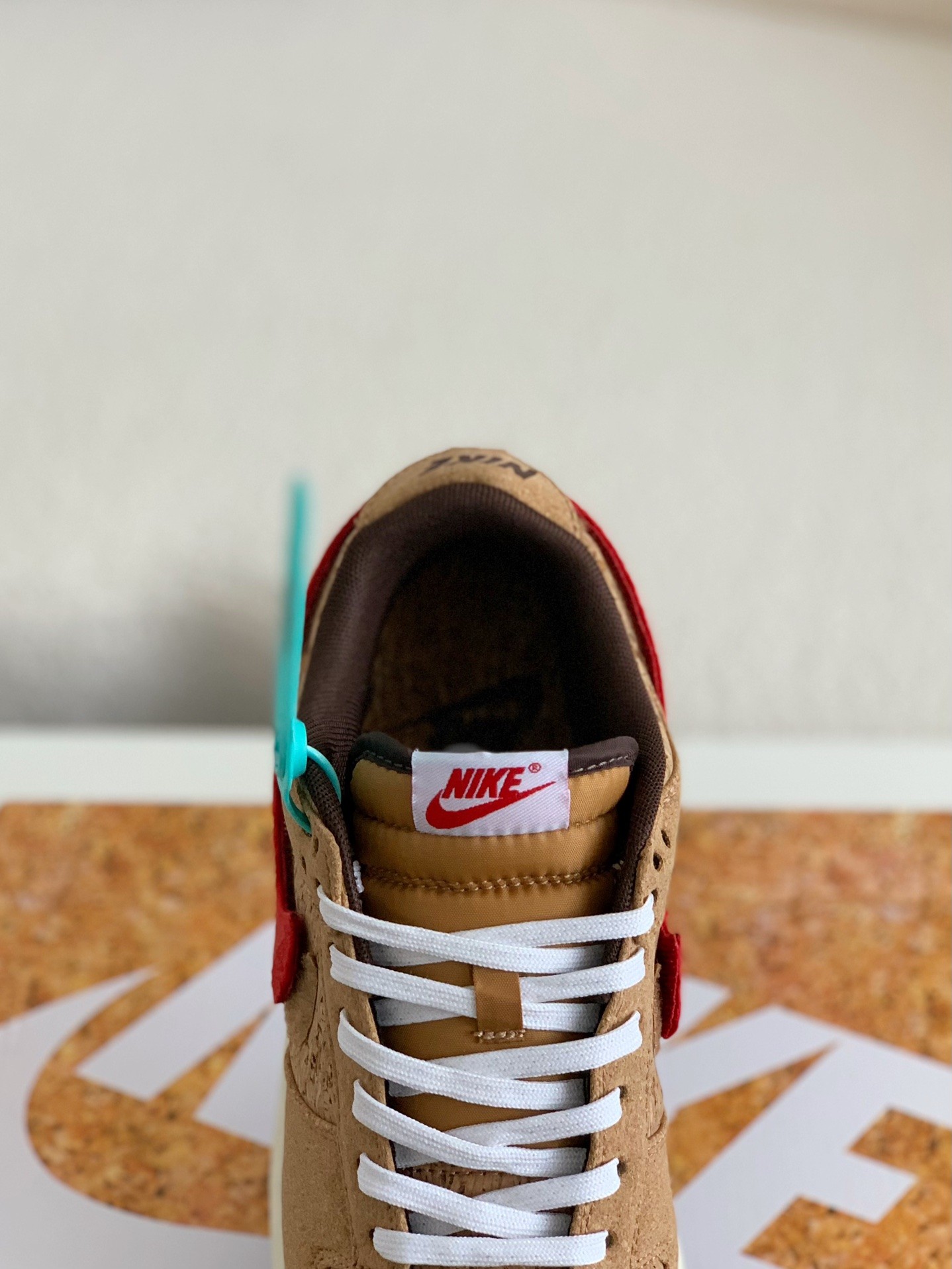 CLOT x Nike Dunk Low SP CN GCEL Cork Sneakers