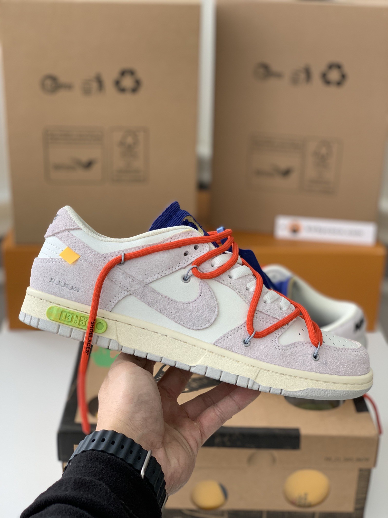 Off-White x Nike Dunk Low Sneakers