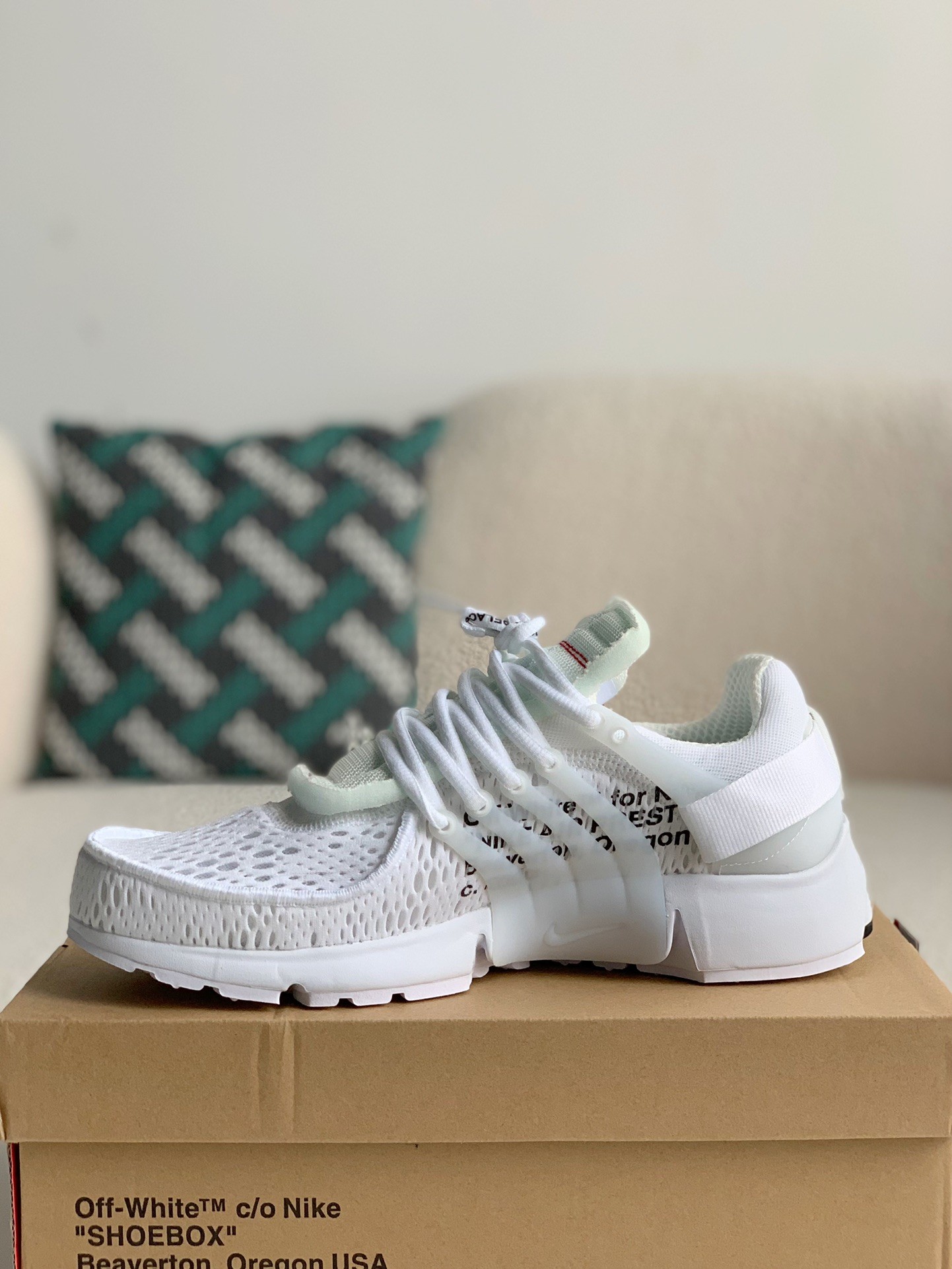 OFF WHITE x Nike Air Presto 2.0 THE TEN OW Joint signature Sneakers