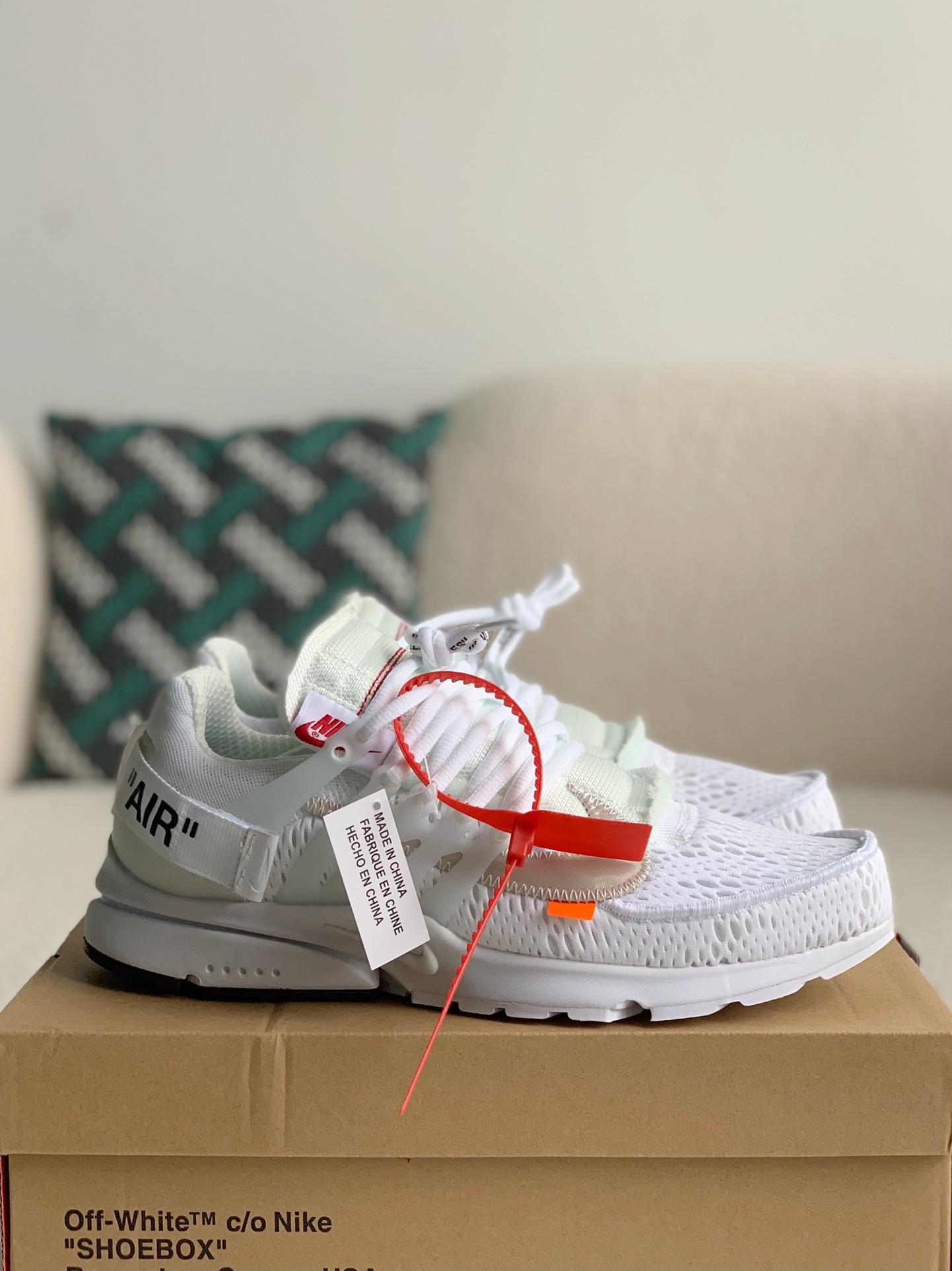 OFF WHITE x Nike Air Presto 2.0 THE TEN OW Joint signature Sneakers