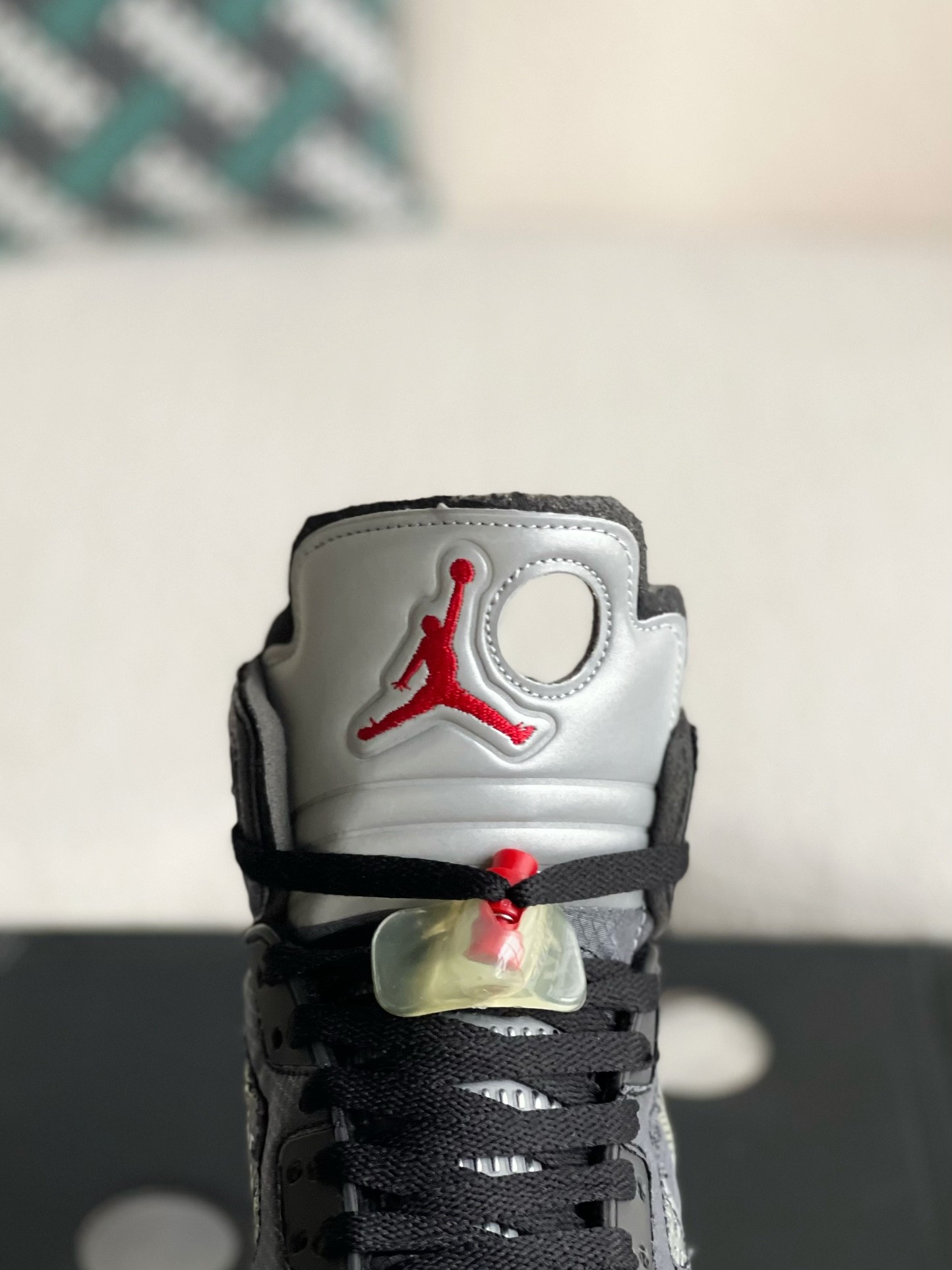 OFF WHITExJordan Air Jordan 5 Retro S P High-top basketball shoes