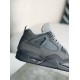 Jordan Air Jordan 4 retro kaws suede lig htweight wear-resistant non-slip mid-top