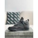 Jordan Air Jordan 4 retro kaws suede lig htweight wear-resistant non-slip mid-top