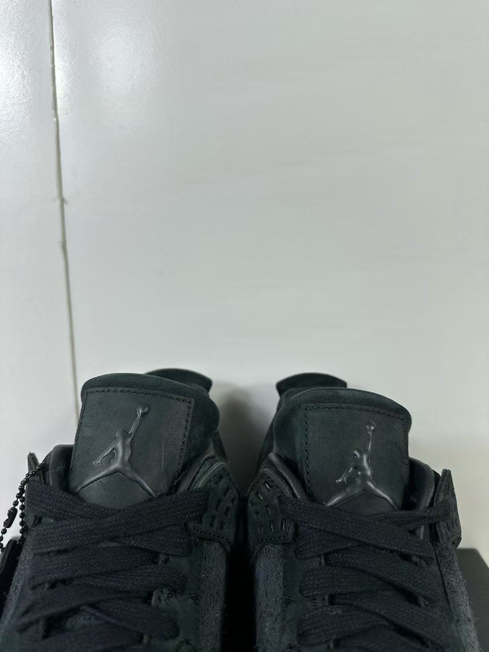 Jordan Air Jordan 4 retro kaws suede lightweig ht wear-resistant non-slip mid-top