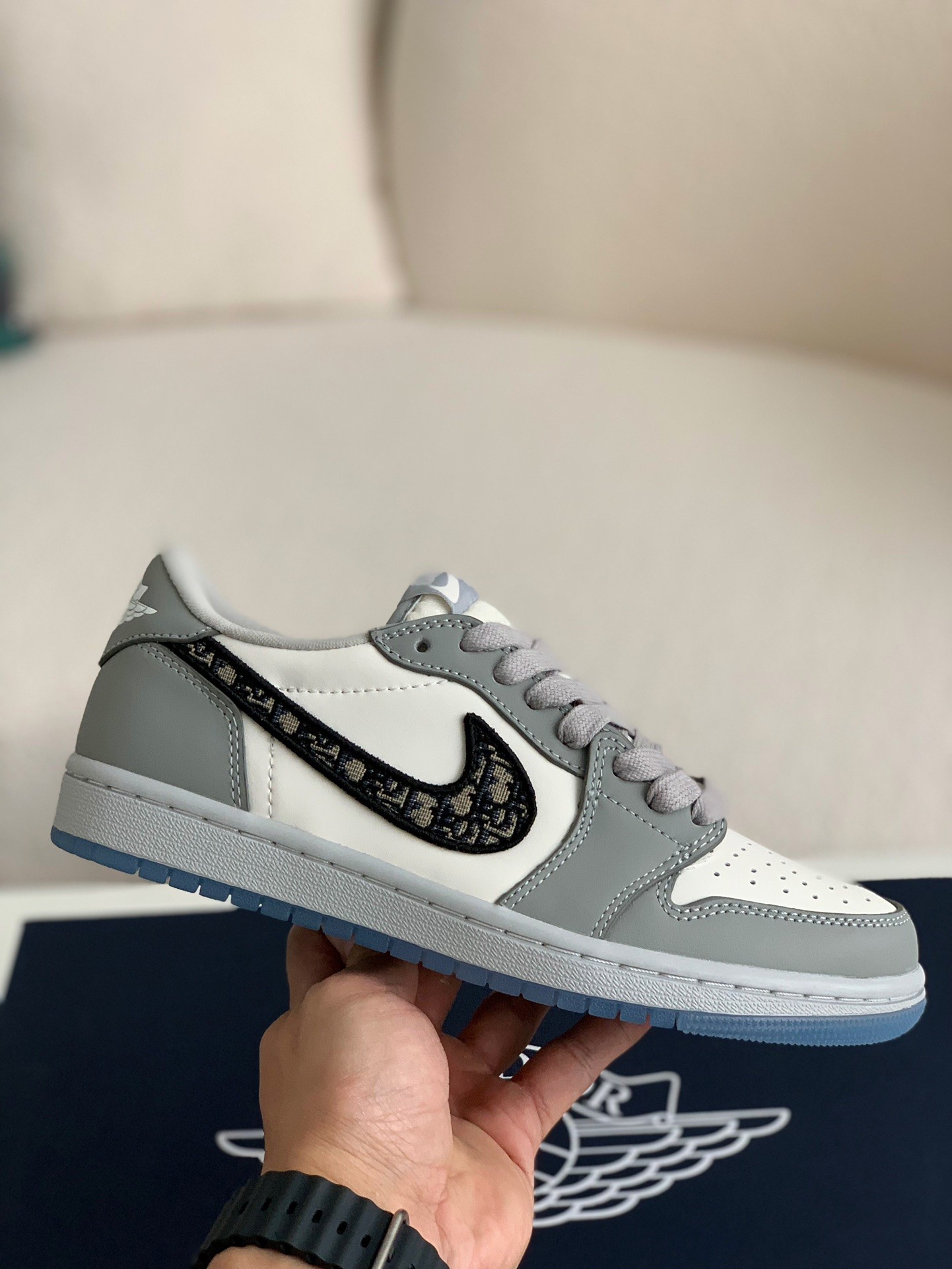 DIOR X NIKEJORDAN 1 Sneaker Low 