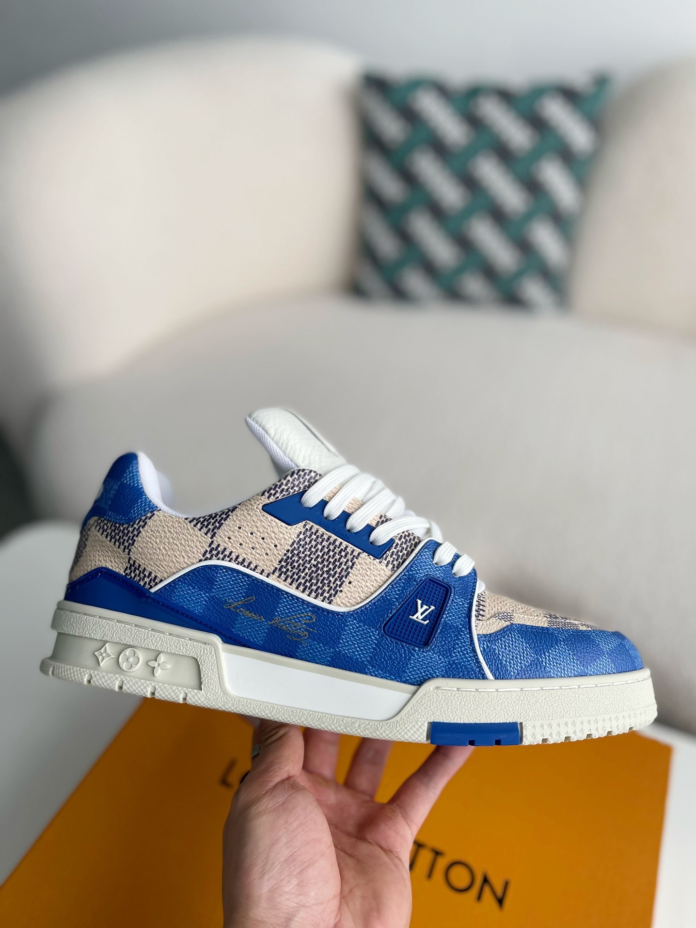 Louis Vuitton New Trainer Sneakers