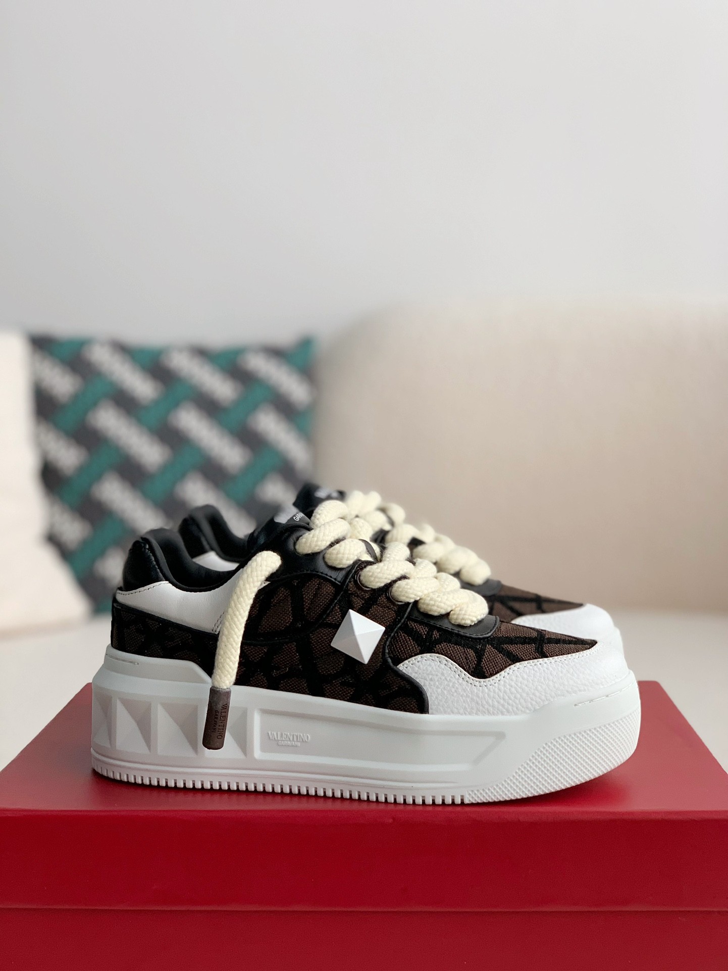 Valentino One Stud Sneakers