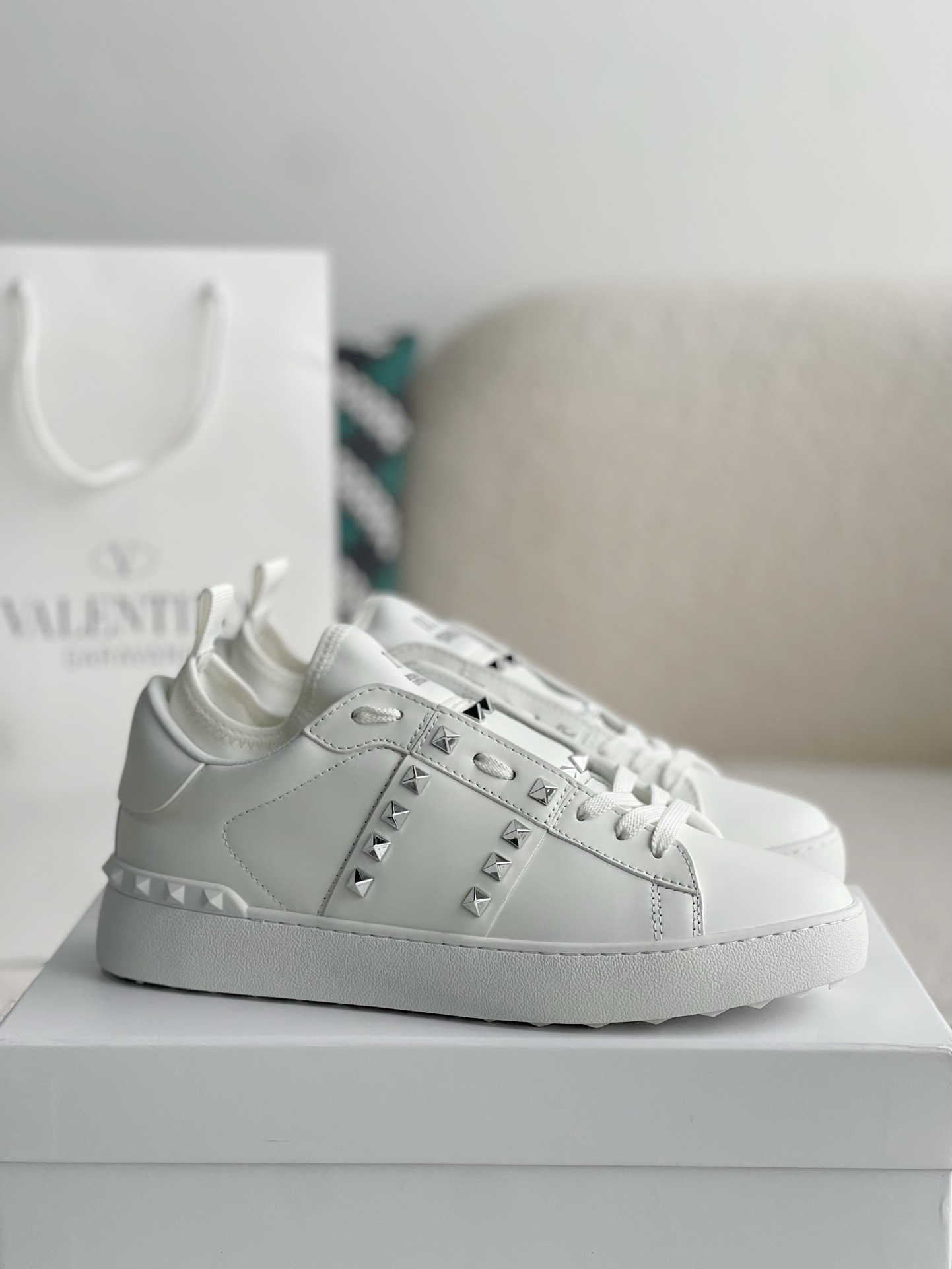 Valentino One Stud Sneakers