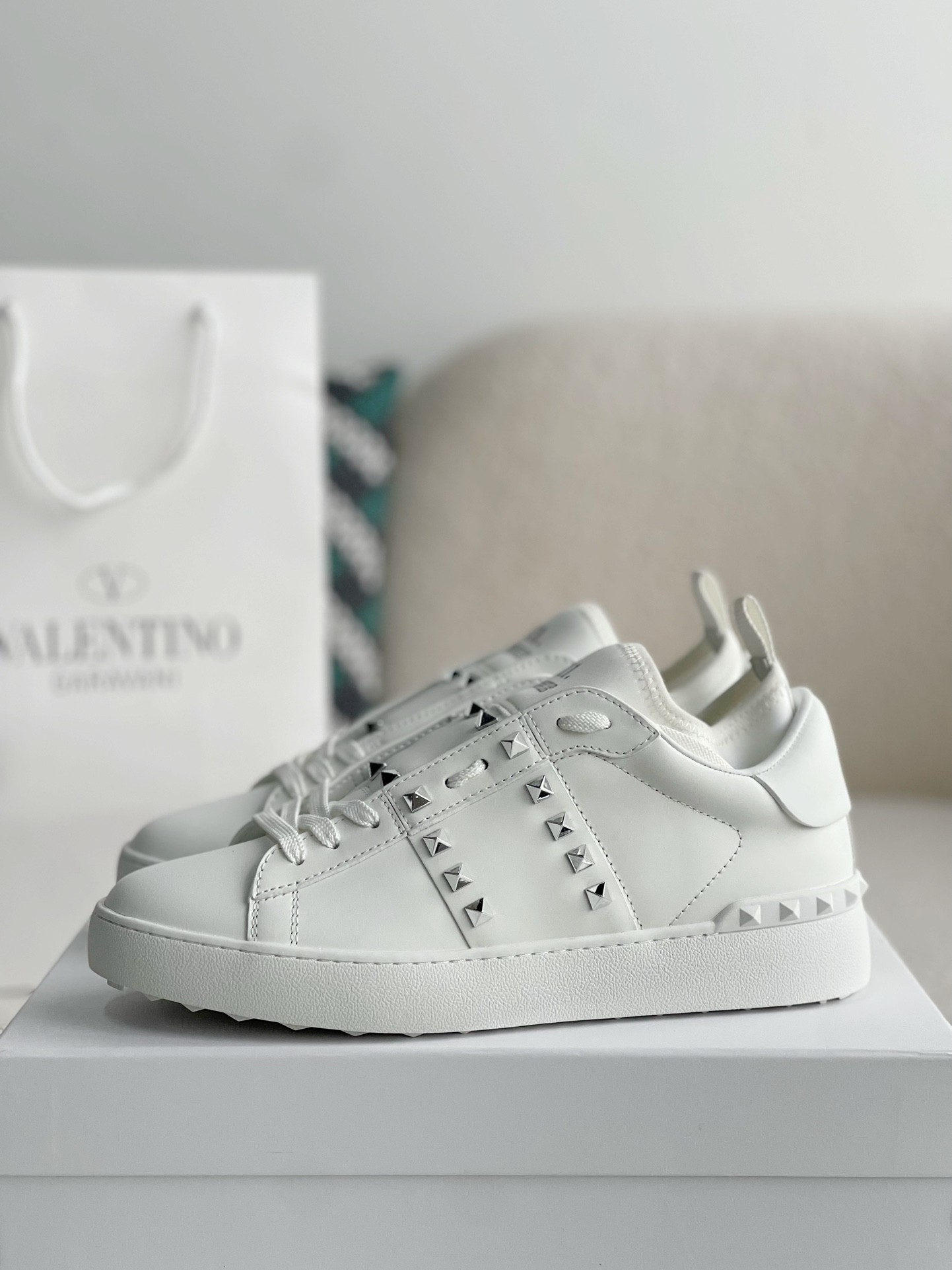 Valentino One Stud Sneakers