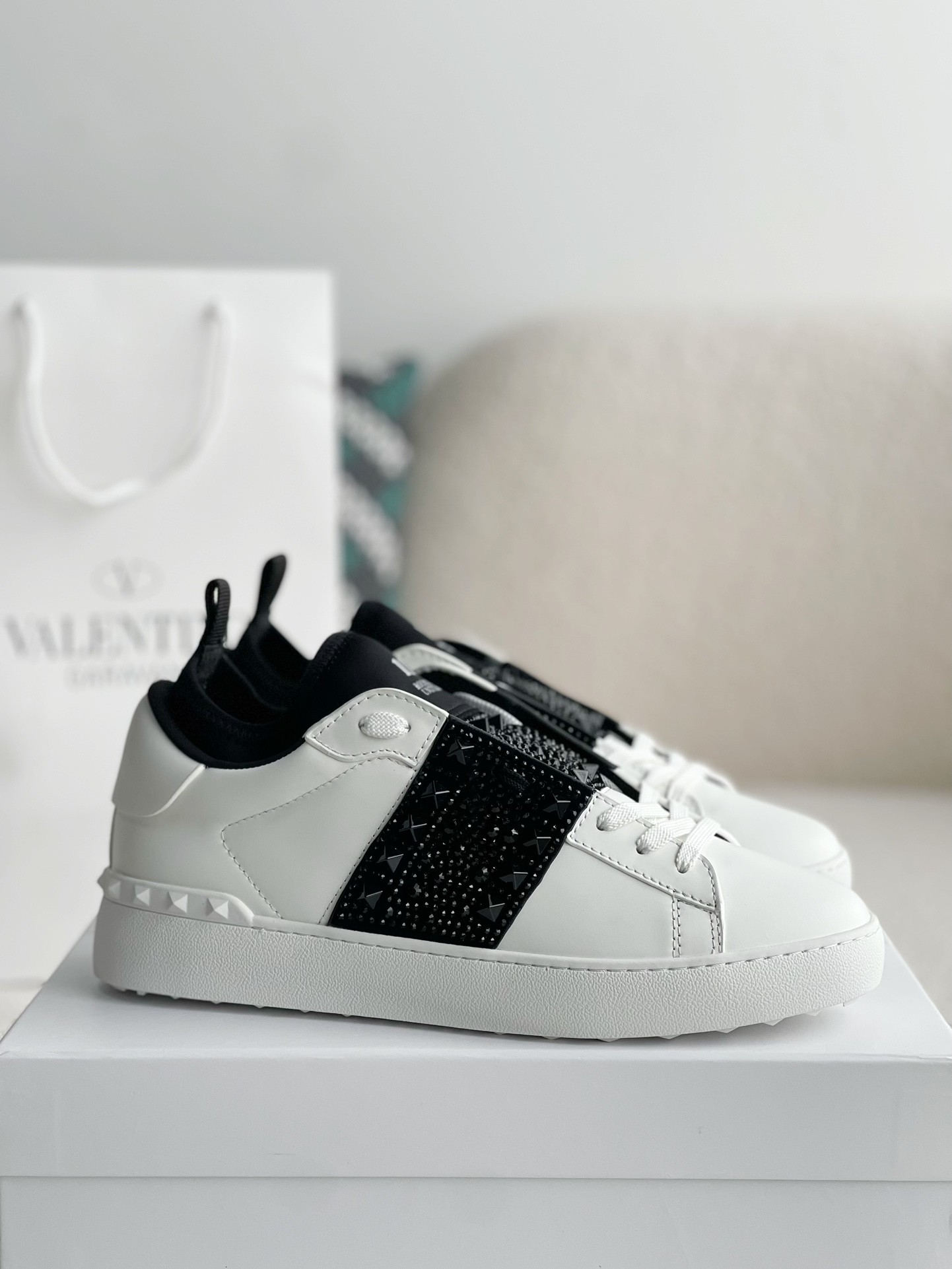 Valentino One Stud Sneakers