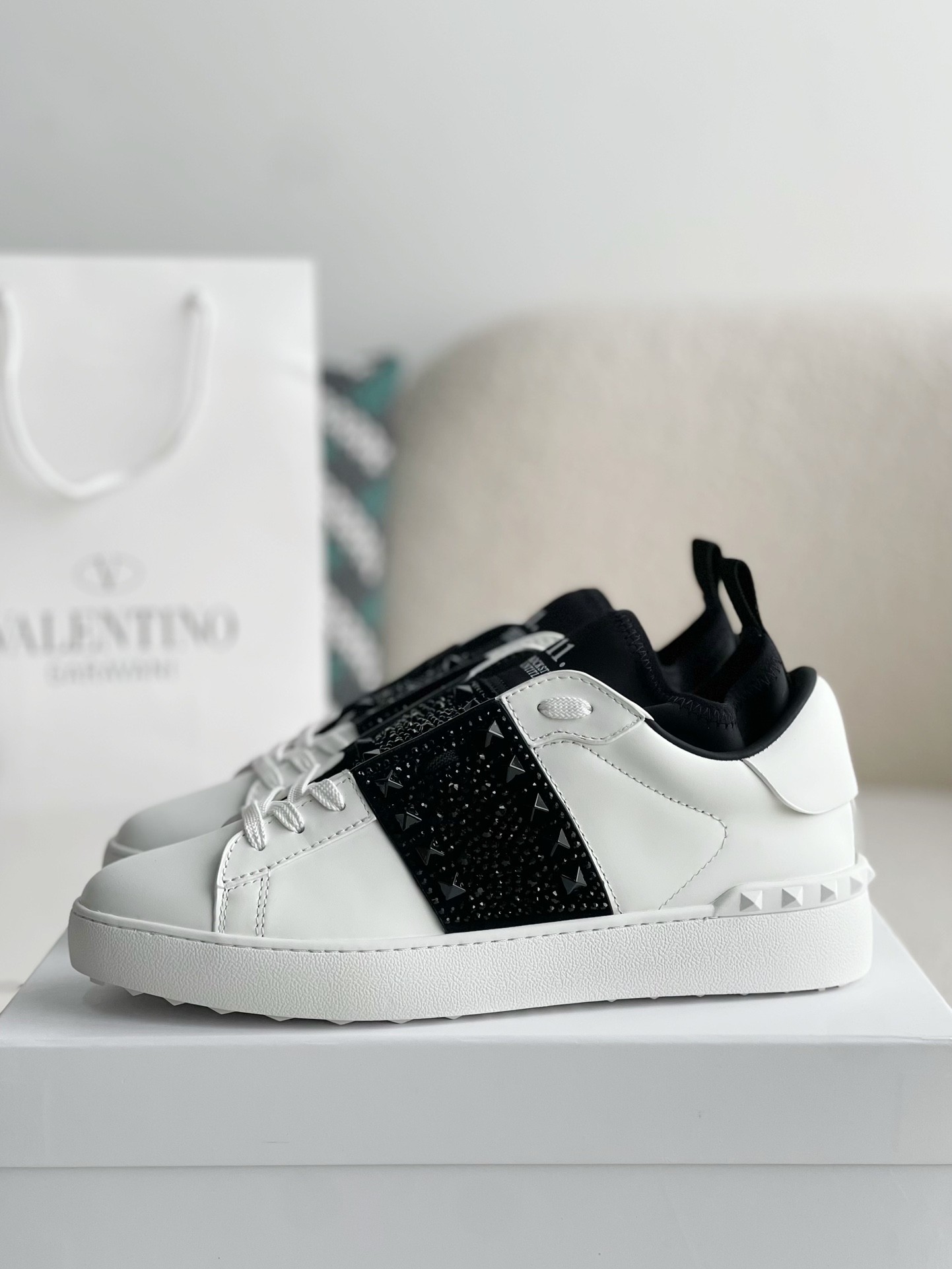 Valentino One Stud Sneakers