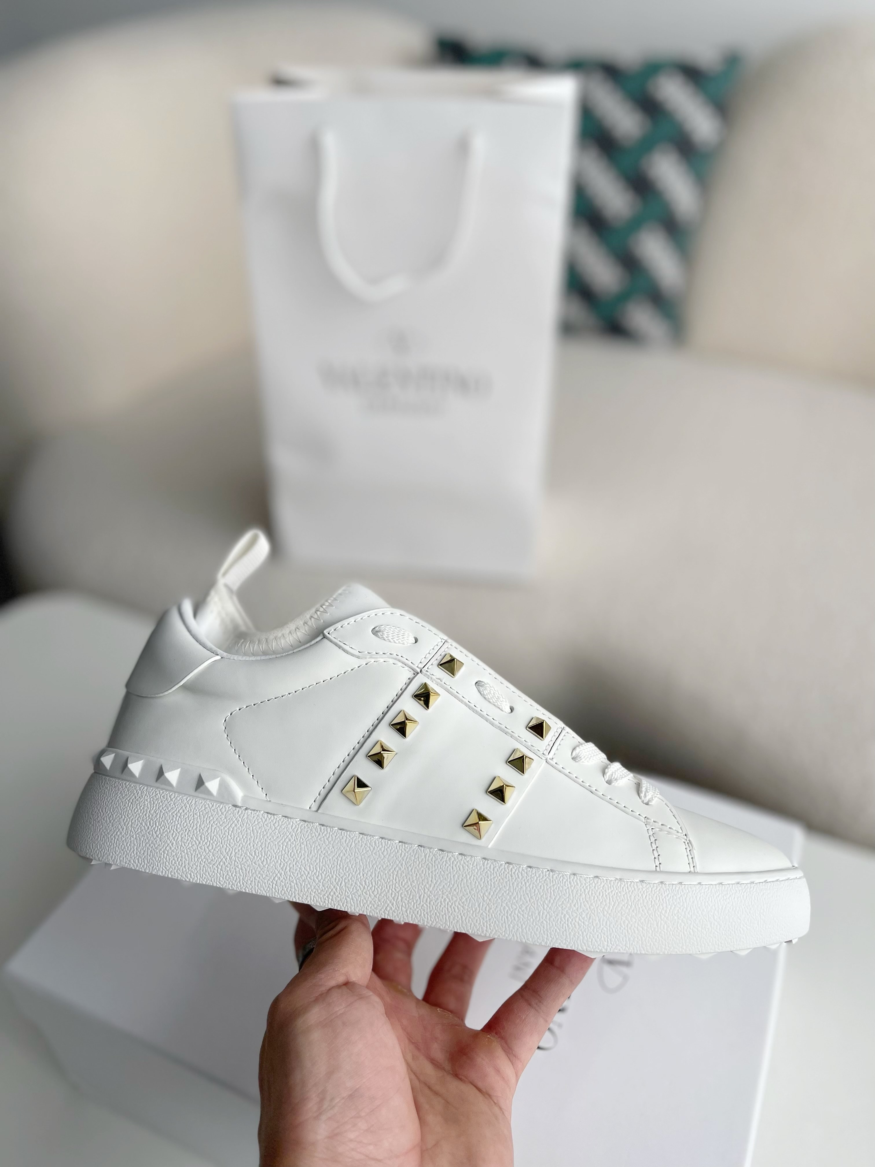 Valentino One Stud Sneakers