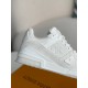 LOUIS VUITTON TRAINER 1A8FN8 Sneakers LOUIS VUITTON TRAINER 1A8FN8 Sneakers  Yellow /White  Leather and Denim LV Trainer Sneakers