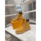 louis vuitton & timberland yellow boot s/Martin boots/boots