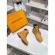 louis vuitton & timberland yellow boot s/Martin boots/boots