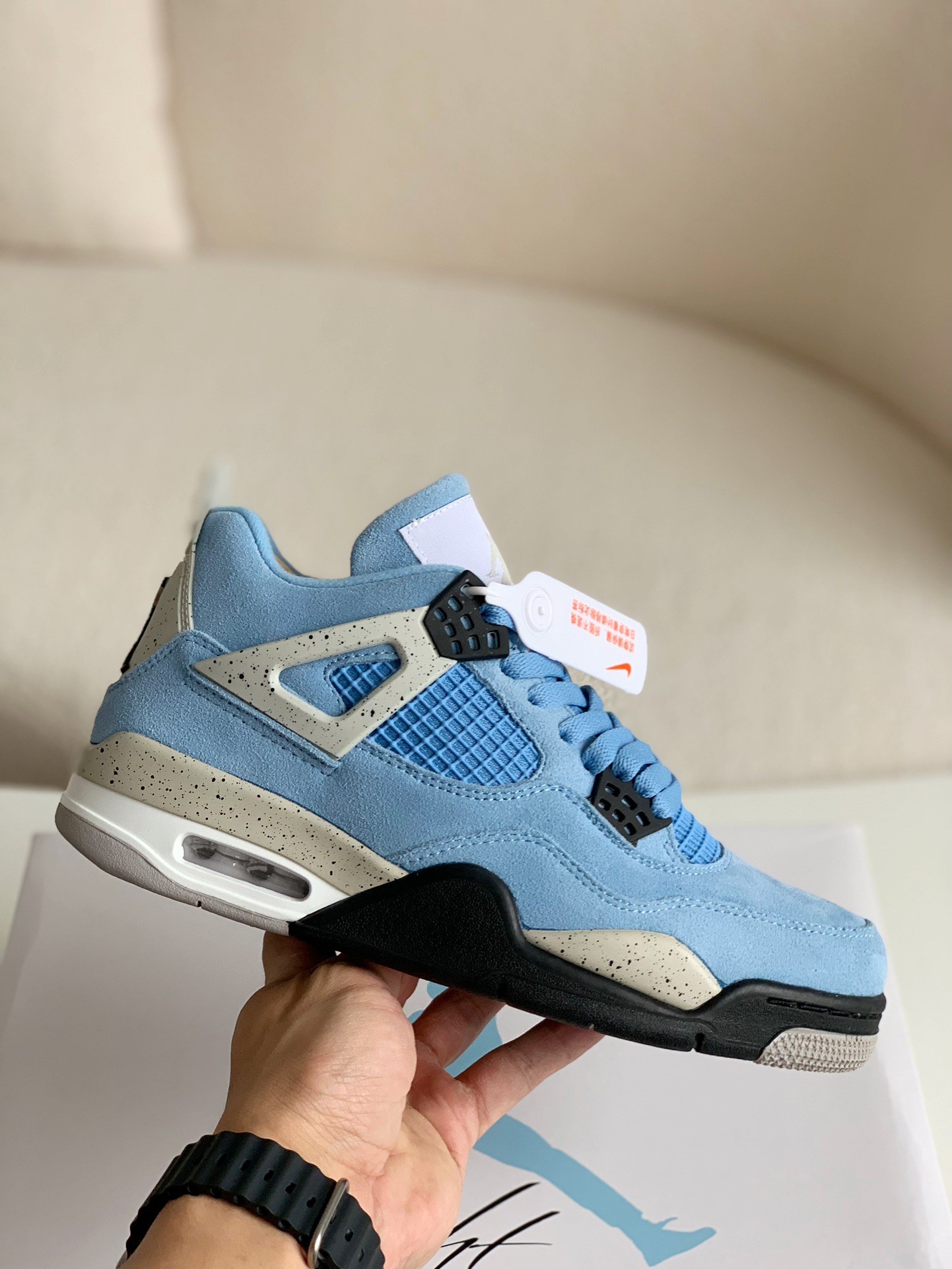 Union x NIKE Air Jordan 4 AJ4 Sneakers