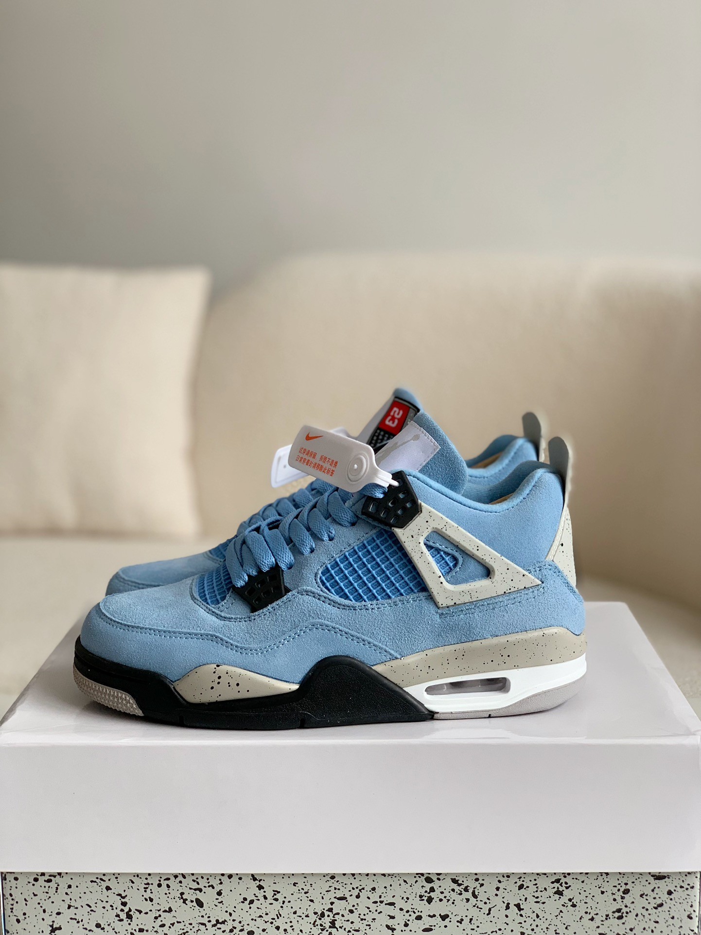 Union x NIKE Air Jordan 4 AJ4 Sneakers