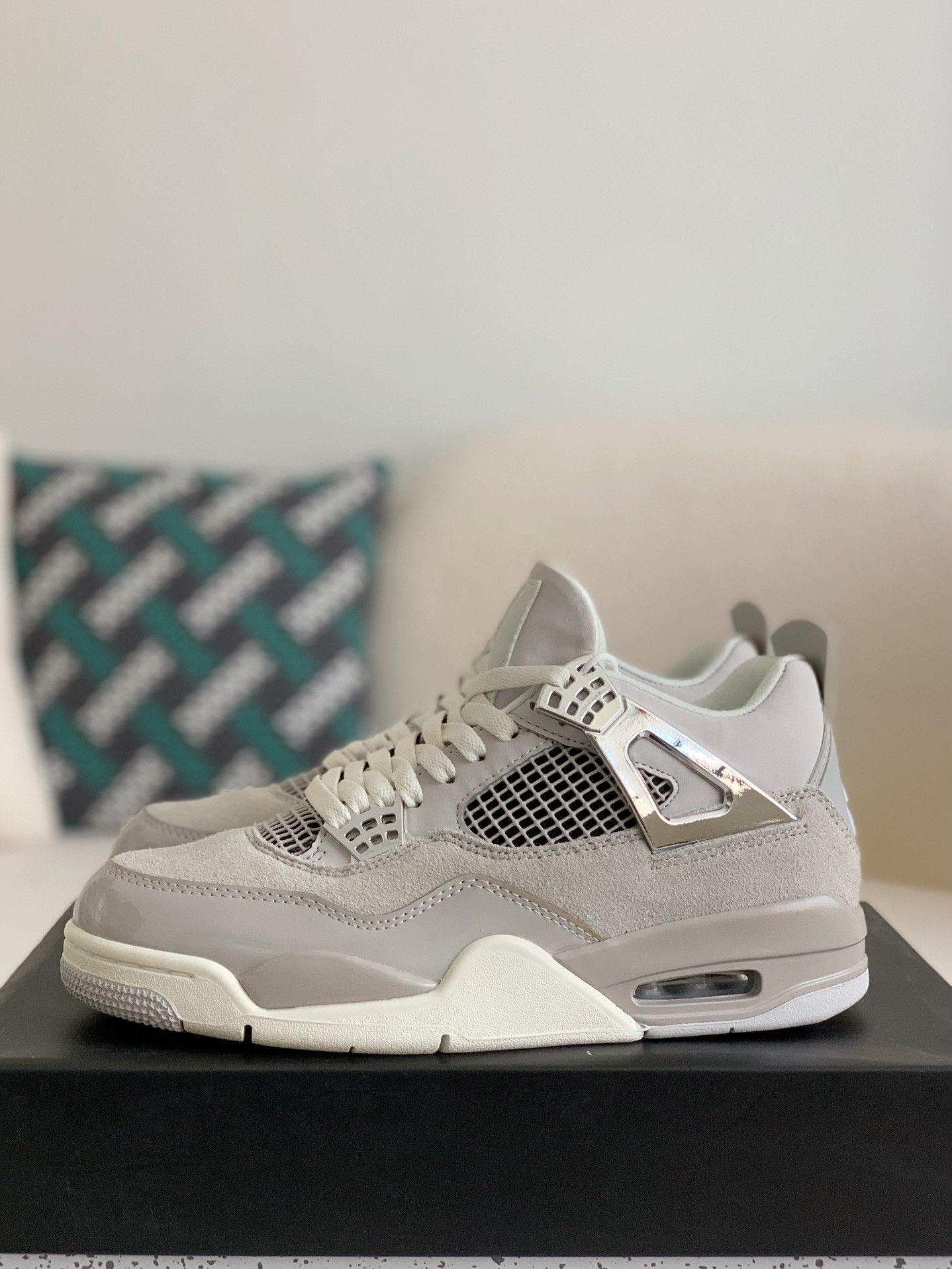 Jordan 4 AJ4 Sneakers Retro Oreo