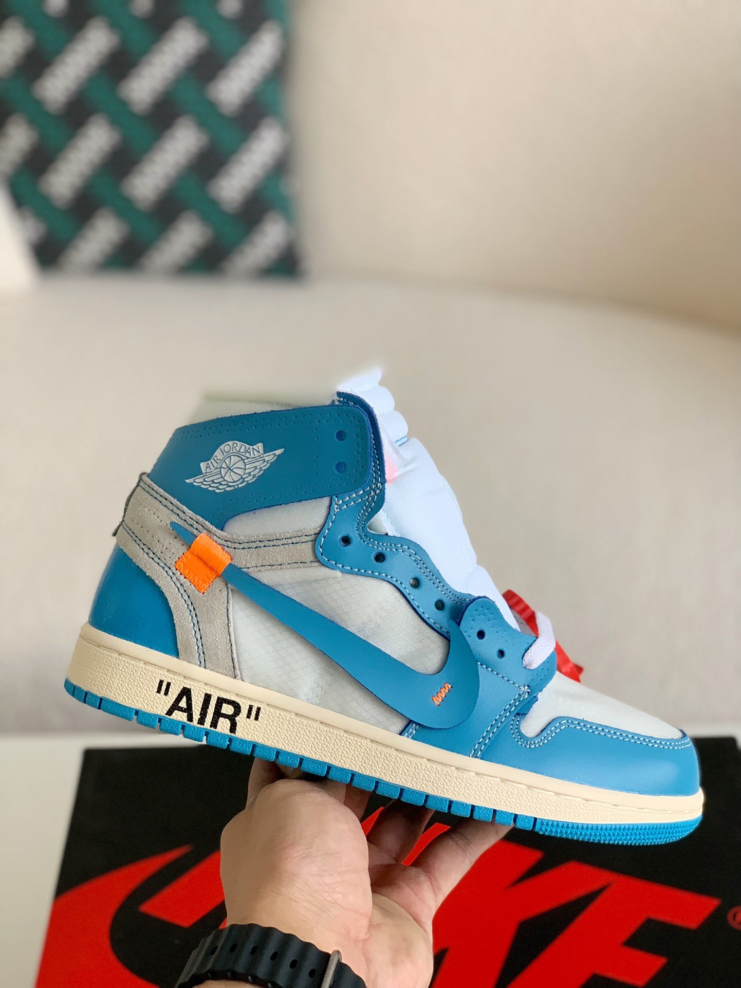 Off-White Air Jordan 1 Powder Blue UNC AJl