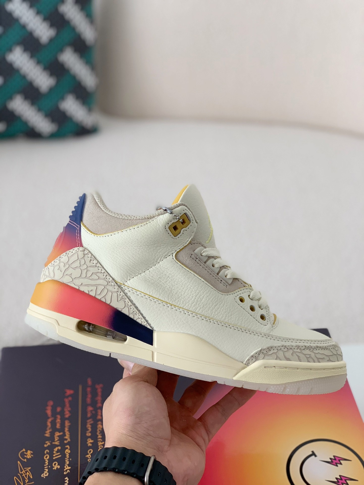 J Balvin x Jordan Air Jordan 3 Retro SP "Mede llin Sunset"