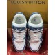 Louis Vuitton LV Trainer Monogram White Blue Denim Sneaker