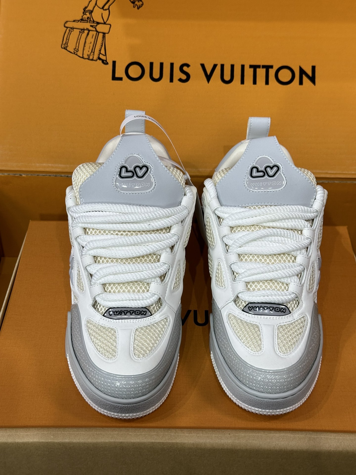  LV Trainer Sneaker Skate