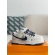 LOUIS VUITTON x Nike Dunk Low-top b oard shoes