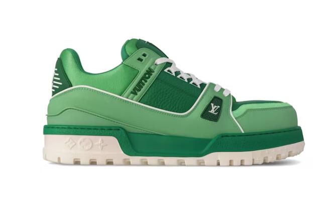 Louis Vuitton LV Trainer Maxi Green