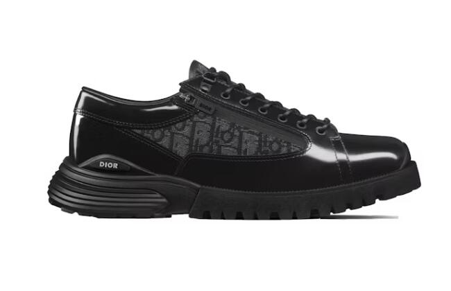 Dior Combat Derby Black Oblique