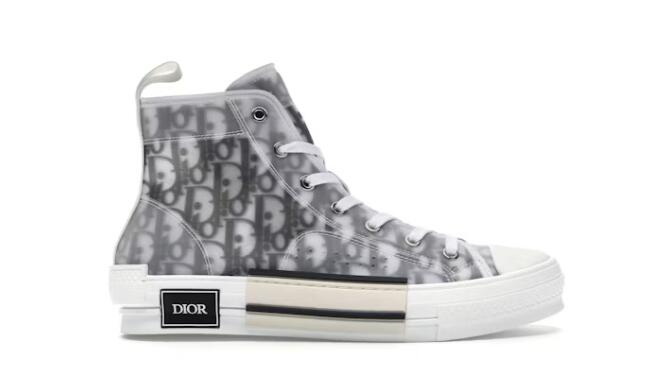 Dior B23 High Top Logo Oblique