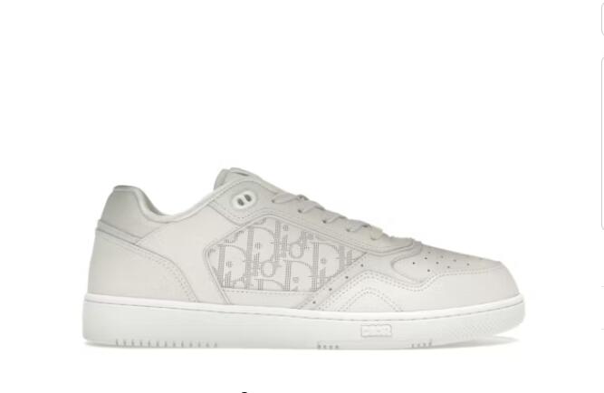 Dior B27 Low-Top White Calfskin