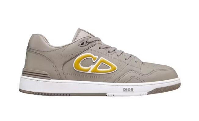 Dior x Stone Island B57 Low Sneaker Gray Yellow