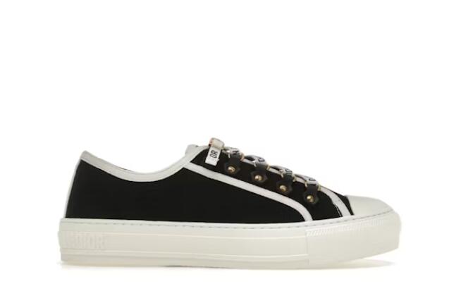 Dior Walk'N'Dior Low Top Black Canvas (Women's)