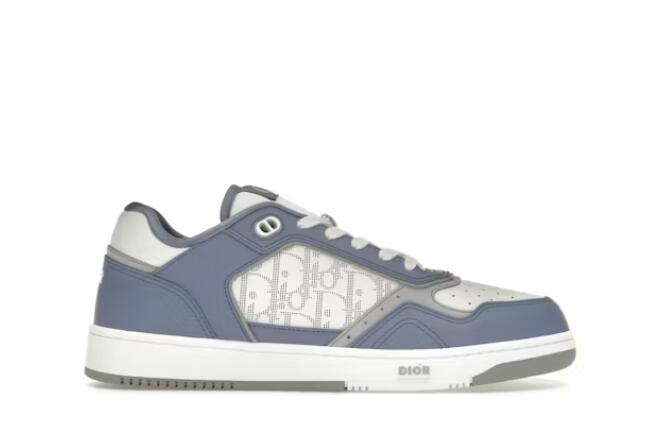 Dior B27 Low Blue White Dior Oblique Galaxy Leather