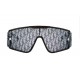 Dior Diorxtrem Mu with Interchangeable Lenses Sunglasses Black (XTRMMUAT_10B8)