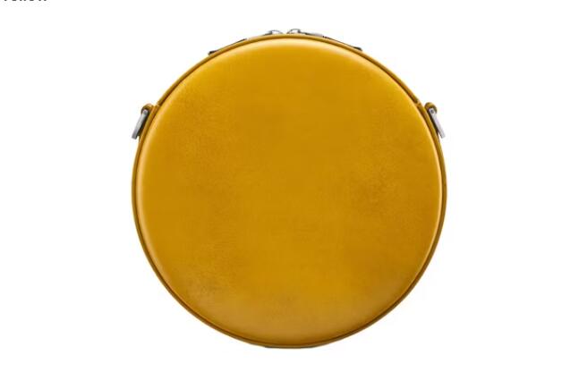 Dior x Stone Island Round Bag Yellow