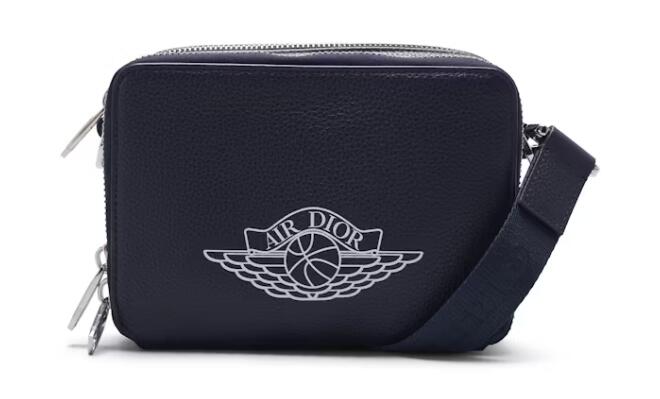 Dior x Jordan Wings Messenger Bag Navy