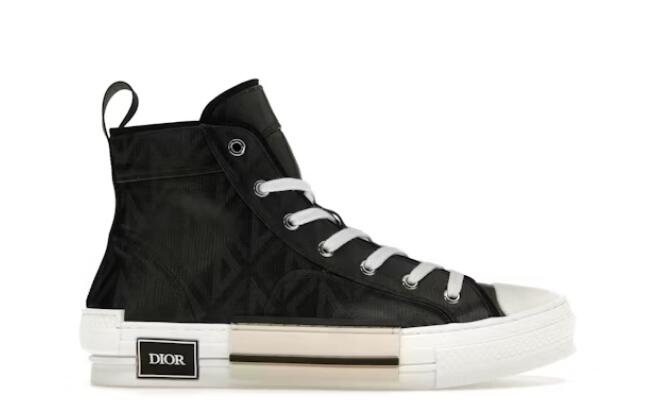 Dior B23 High Top Black CD Diamond