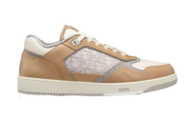 Dior B27 Low-Top Beige Cream Calfskin