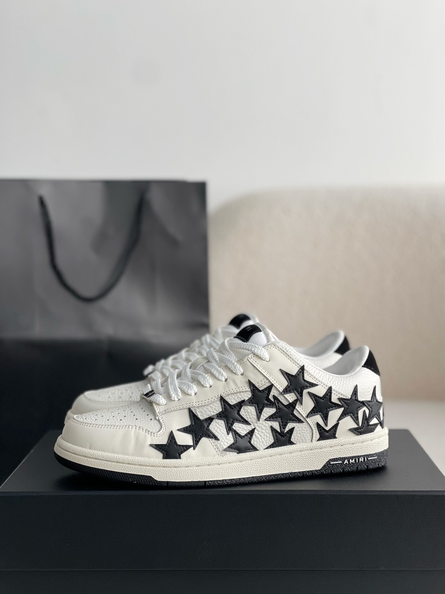 Amiri Sneakers Skeleton Leather Low-Top Sneakers