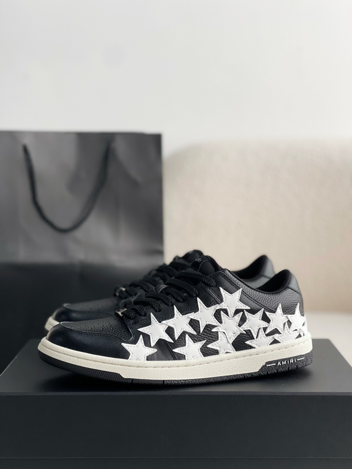 Amiri Sneakers Skeleton Leather Low-Top Sneakers