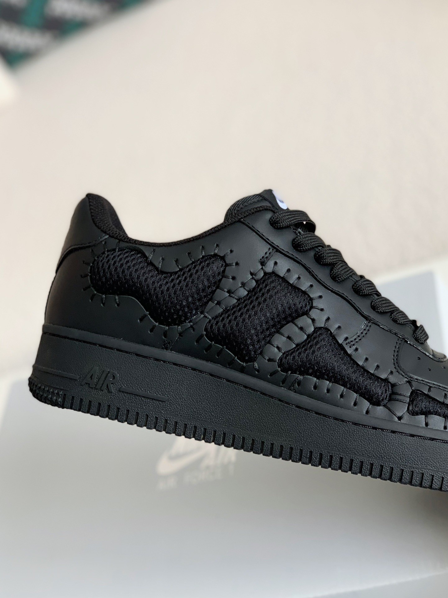 Nike Remake AF1 Skeleton Customized Shoe