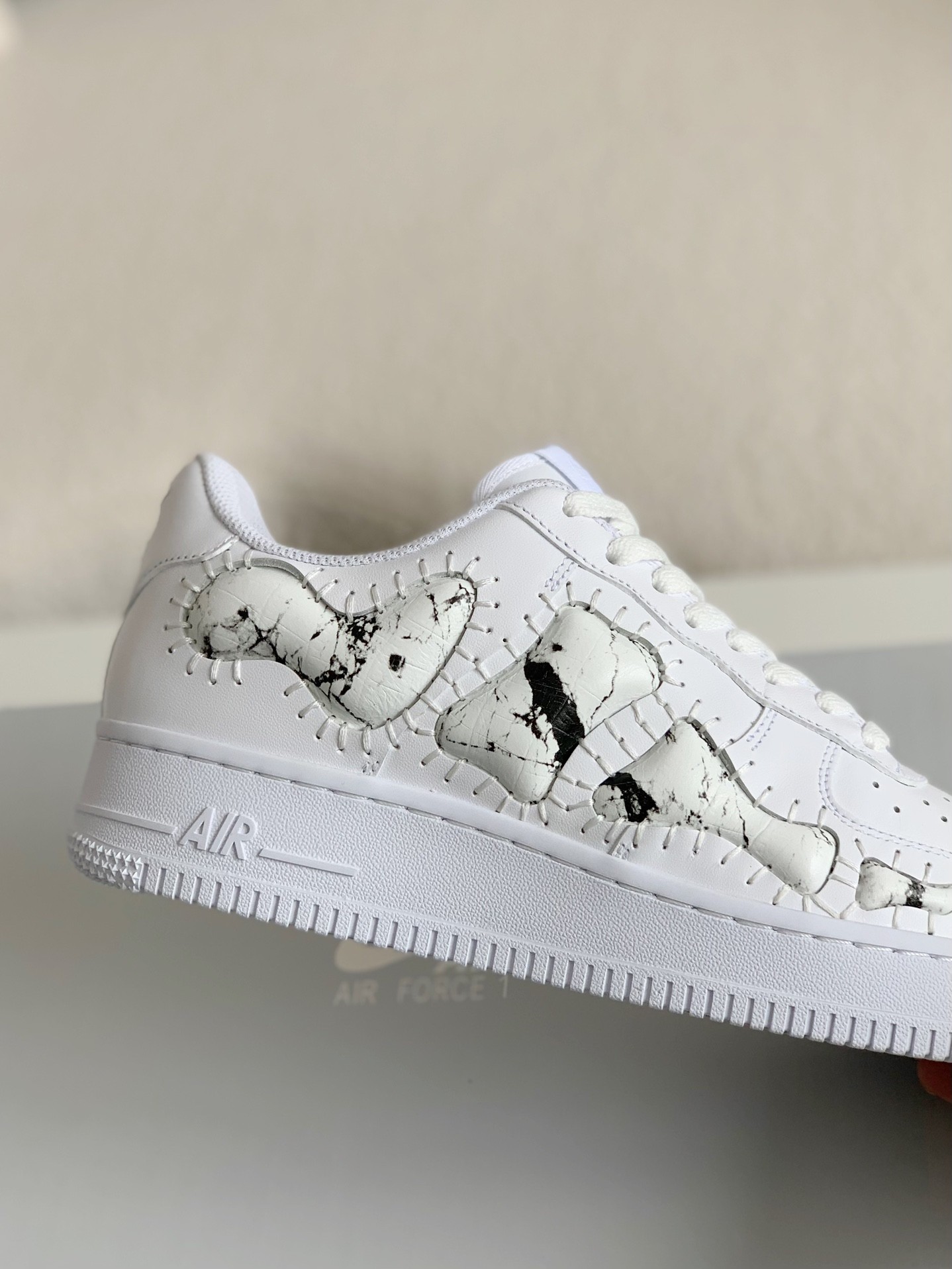 Nike Remake AF1 Skeleton Customized Shoe